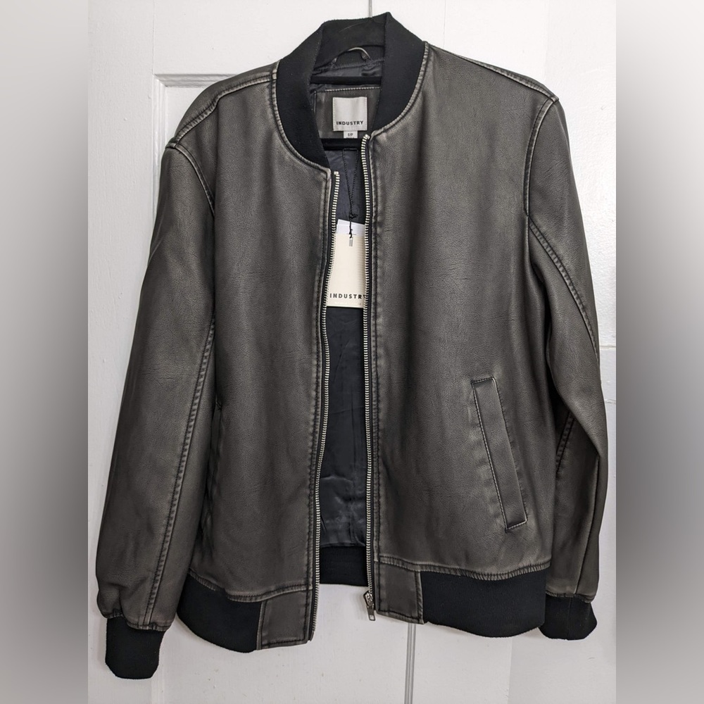 Bomber Jacket (Industry - Faux Leather)